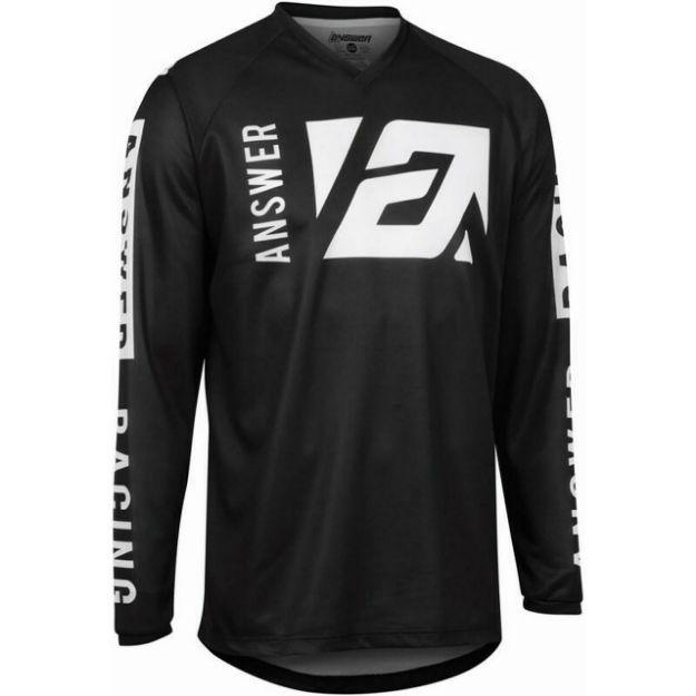 Picture of 2022 Answer Racing Merge Jersey Black