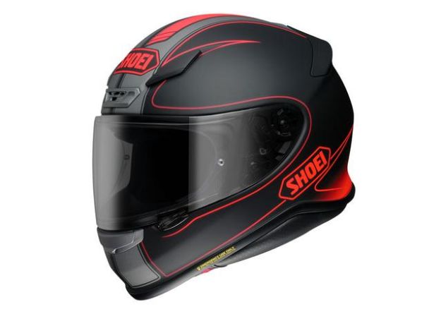 Picture of SHOEI NXR FLAGGER TC-1 RD/BLK  