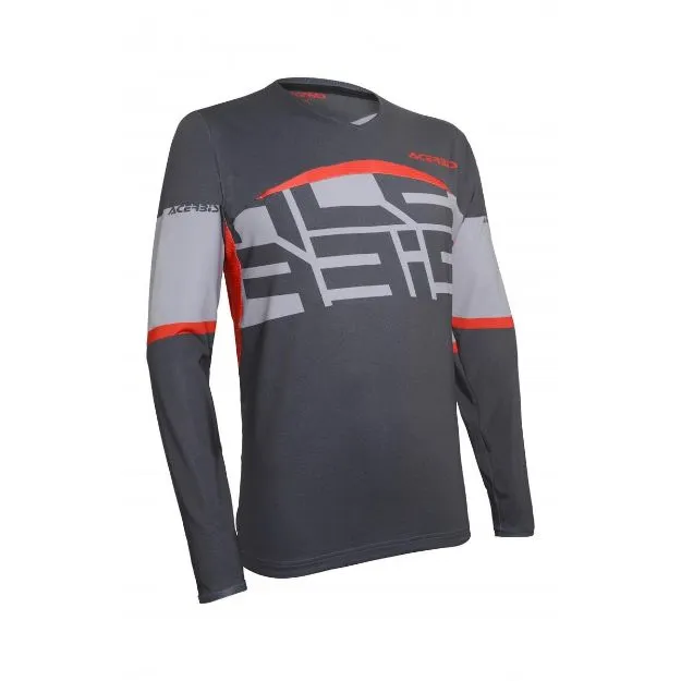 Picture of ACERBIS BLACK FIRE JERSEY
