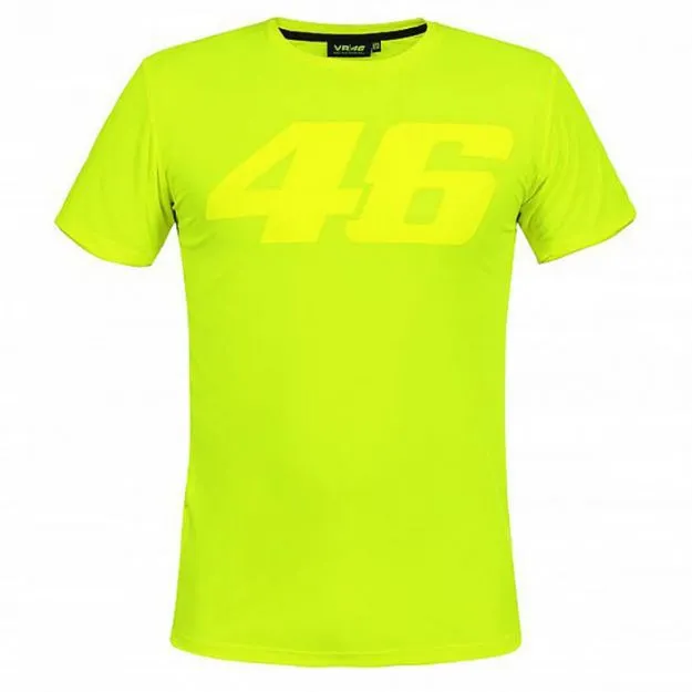 Picture of VR46 YELLOW FLUO T SHIRT