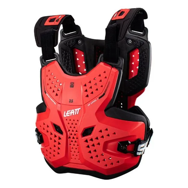 Picture of LEATT 3.5 CHEST PROTECTOR RED