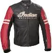 Picture of MEN'S RACER JACKET- BLACK/RED LEATHER