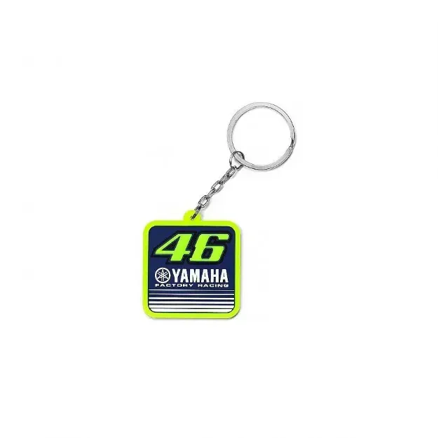Picture of New Official VR46 Yamaha Keyring 