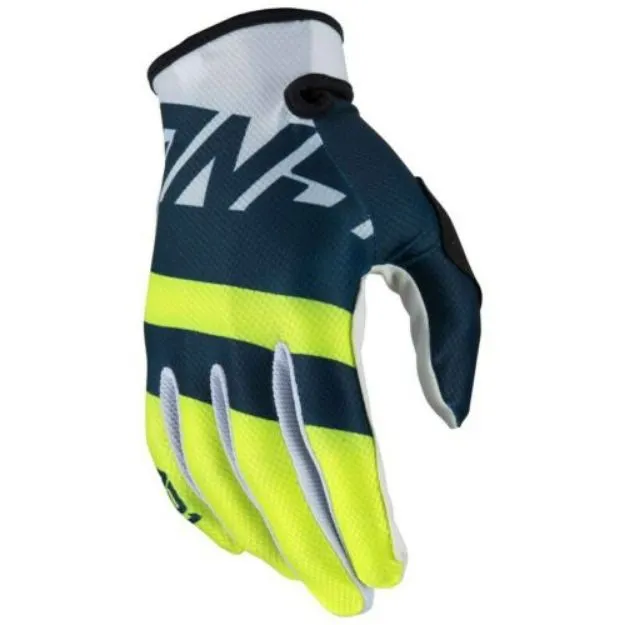 Picture of ANSWER RACING AR1 VOYD MX GLOVE BLUE/YELLOW /SIZE: MEDIUM