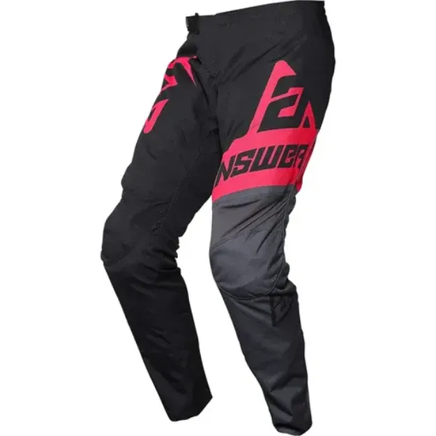 Picture of Answer Racing Syncron Voyd Motocross Women's Pants - Black/Charcoal/Pink
