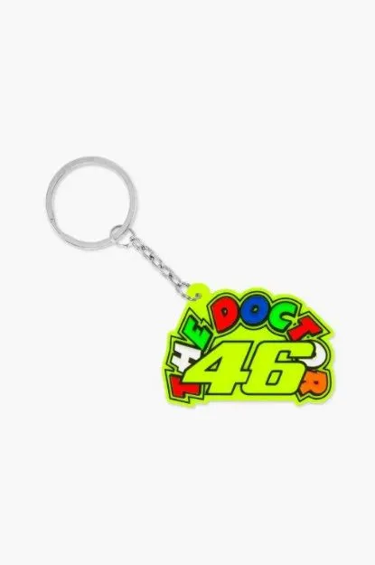 Picture of VR46 THE DOCTOR KEYRING 22