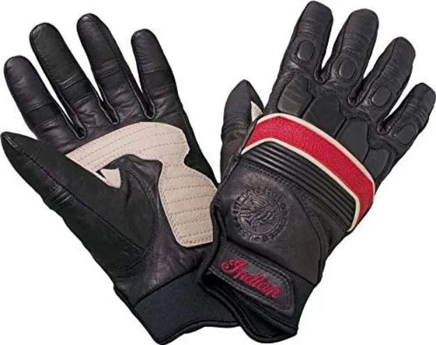 Picture of Women's Indian Motorcycle Leather Retro Gloves