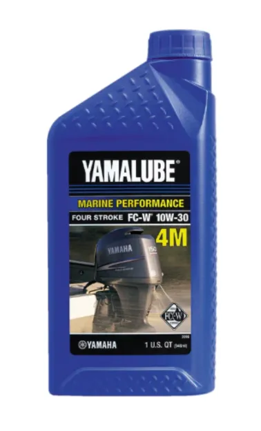Picture of Yamalube 4M Outboard FC-W 10W-30 Four Stroke Engine Oil