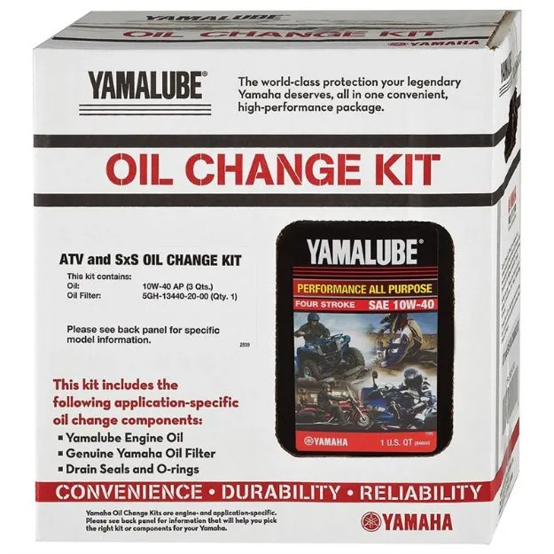 Picture of Yamalube ATV & Side-by-side oil change kit
