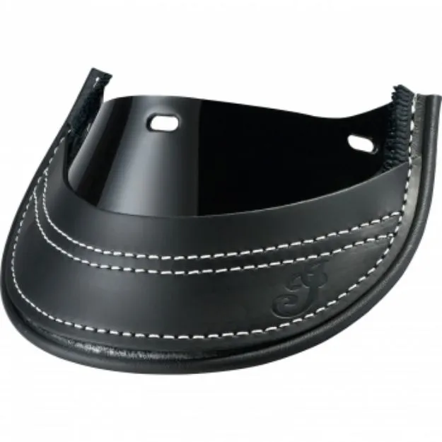 Picture of Indian Motorcycle BLACK LEATHER FRONT MOTORCYCLE MUD FLAP 