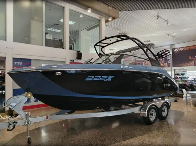 Picture of 2024 Yamaha 222XD Jetboat slate Blue w/Twin 1.9L 