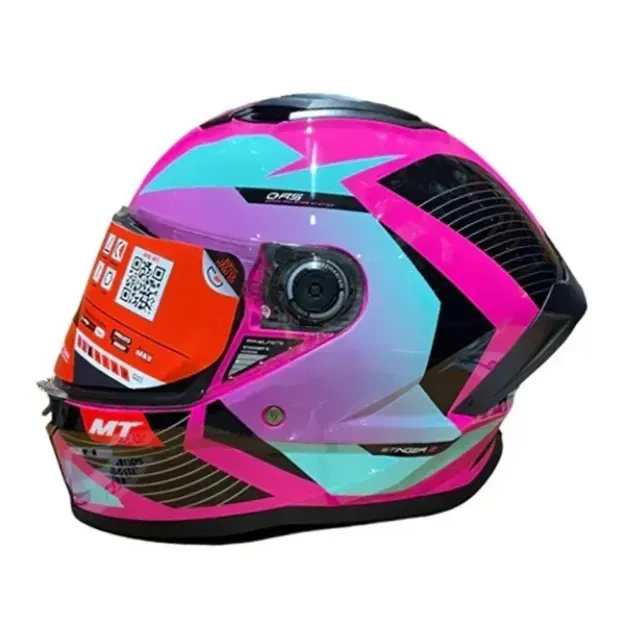 Picture of MT Helmet Stinger 2 Racelette Pink 