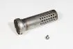 Picture of Black Widow 300mm Tri Oval Stainless Carbon Tip Slip On Silencer - Tenere 700