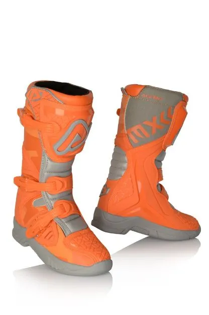 Picture of Acerbis X-Team Youth MX Boots Orange/Grey