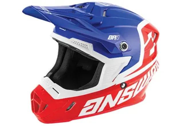 Picture of Answer Racing AR-1 Voyd Motocross Helmet – Blue/White/Red
