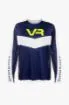 Picture of VR Equipment Unisex Performance MX Jersey – Navy / White