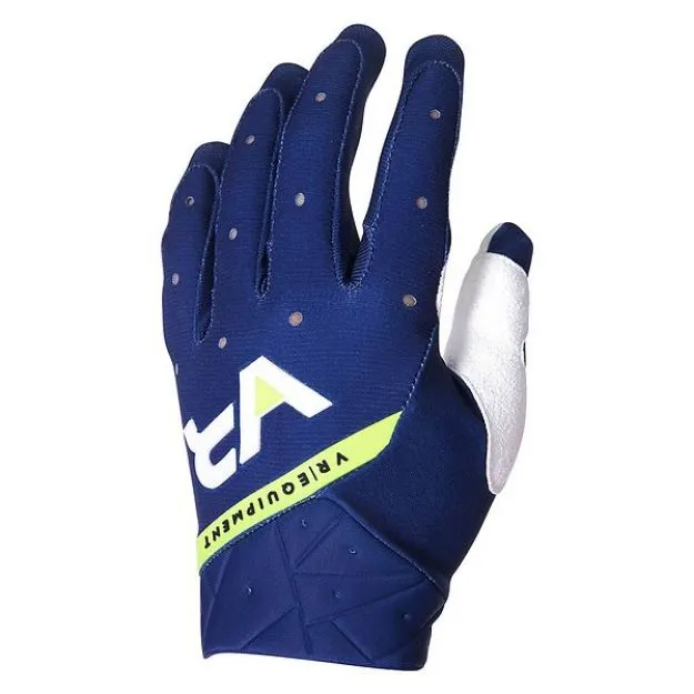 Picture of VR Equipment Performance MTB Gloves – Navy Blue / Fluo Yellow / White